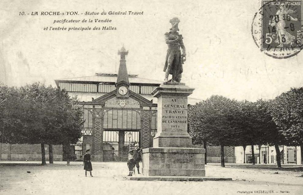 Carte postale ancienne de La Roche-sur-Yon, vers 1900