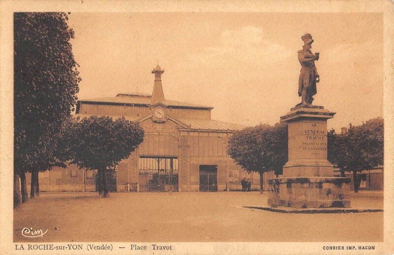 Carte postale ancienne de La Roche-sur-Yon, vers 1900