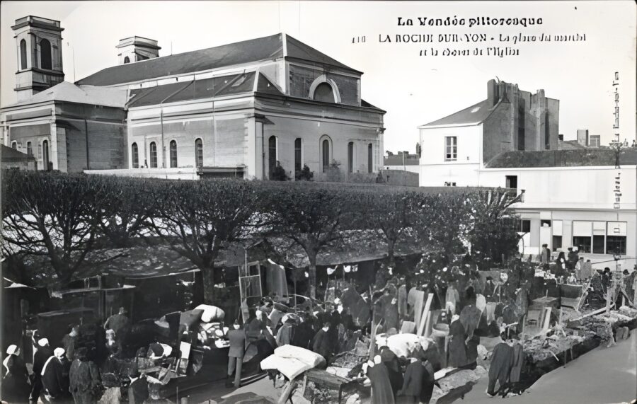 Carte postale ancienne de La Roche-sur-Yon, vers 1900