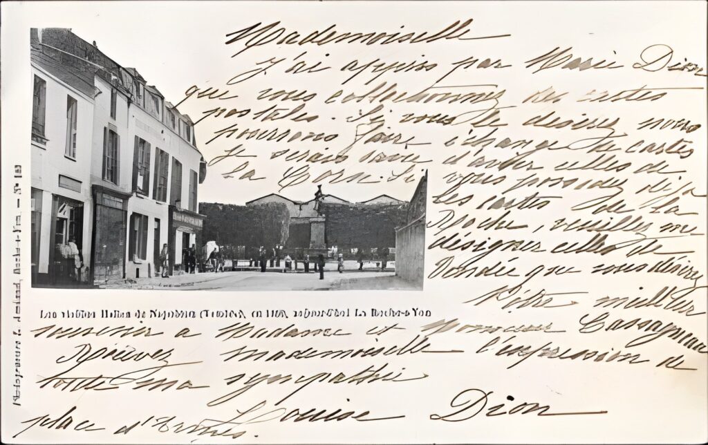 Carte postale ancienne de La Roche-sur-Yon, vers 1900
